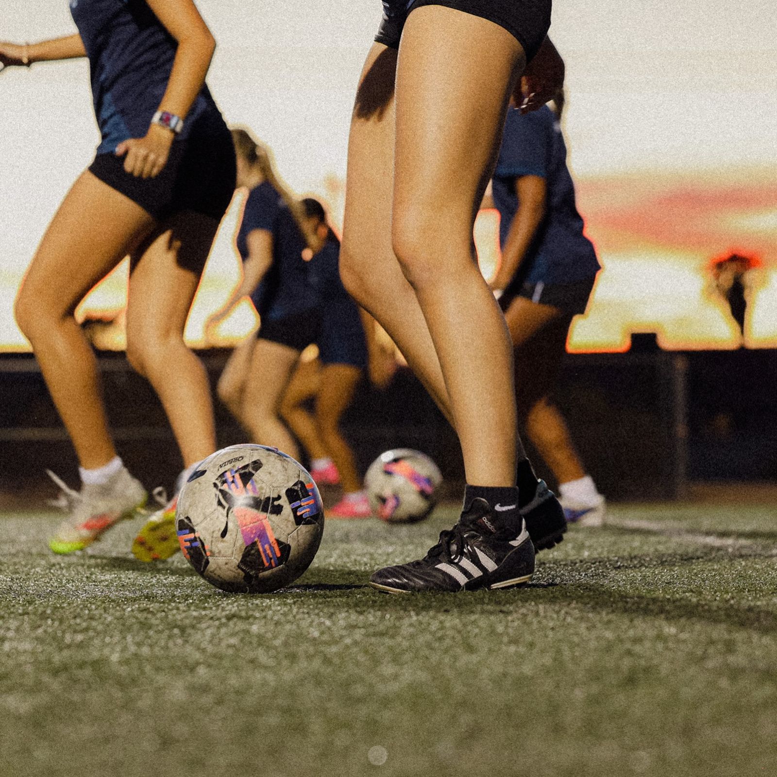 Storm FC training action photo