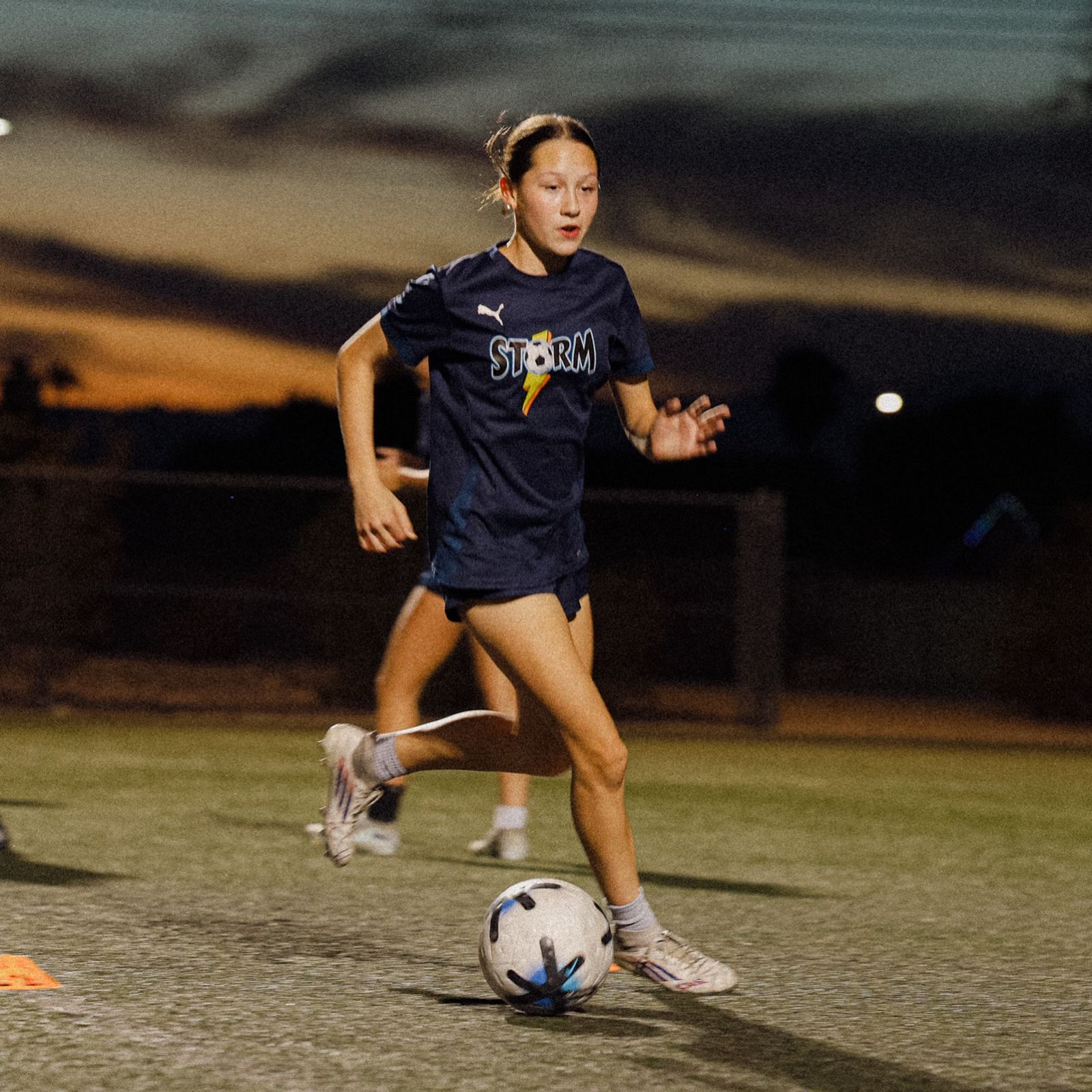 Storm FC training action photo