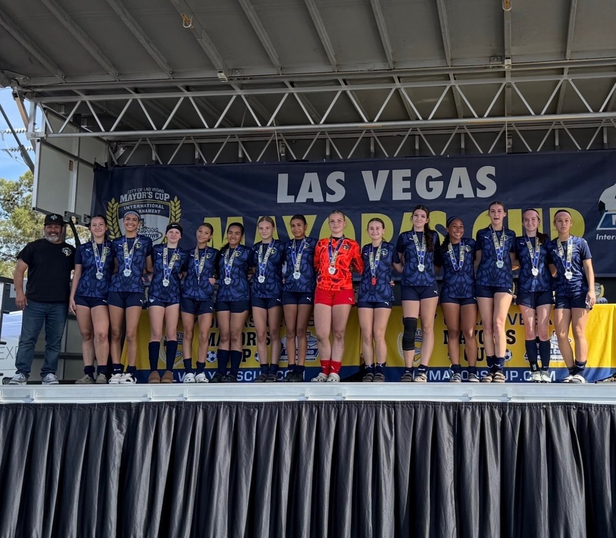 GU18 Premier girls team